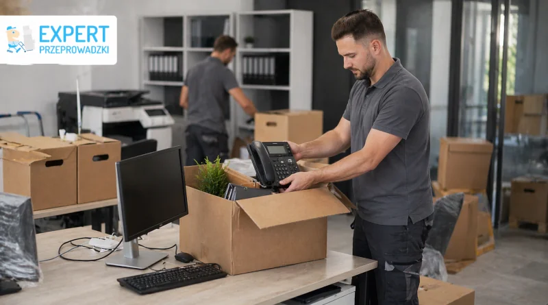 Jak przygotować transport sprzętu biurowego?